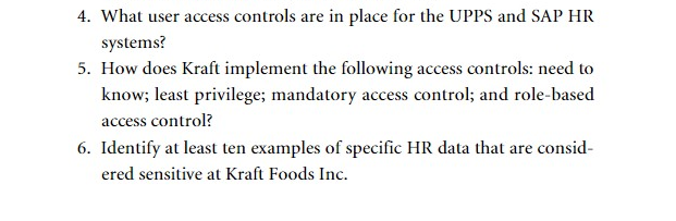 CASE STUDY ON KRAFT FOODS INC. NOTE: PLEASE