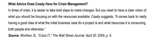 Read the case study below and answer ALL the