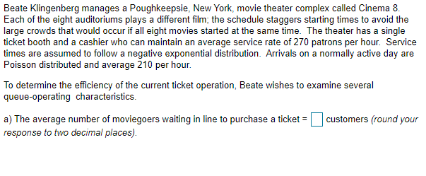 Need A-E please!! Beate Klingenberg manages a