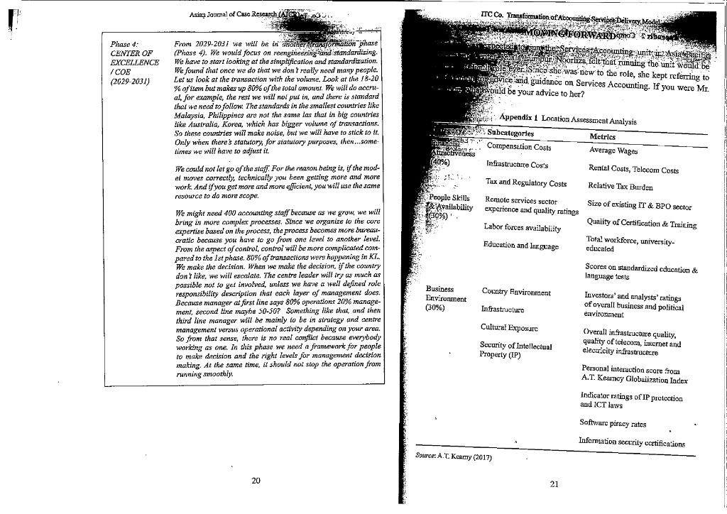 Table 1 KLRAC Organization and Mission Evolution