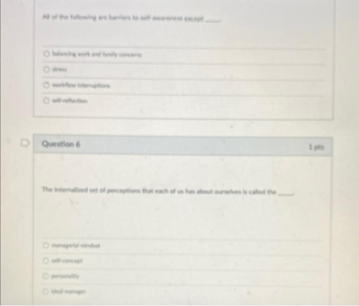 An executive whose sense of worth comes primarily