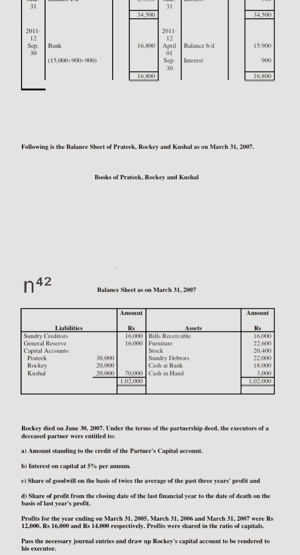 31 31 34.500 34,500 2011 12 Sep 30 Bank 15.900