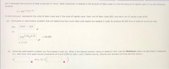 can someone help me with part b please? Let 5