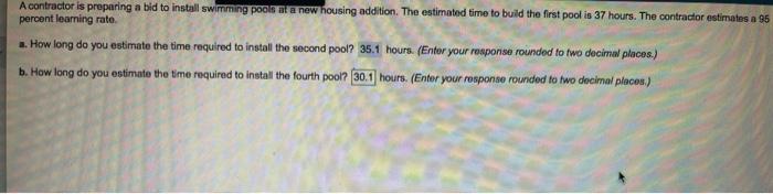 need help solving for the fourth pool A