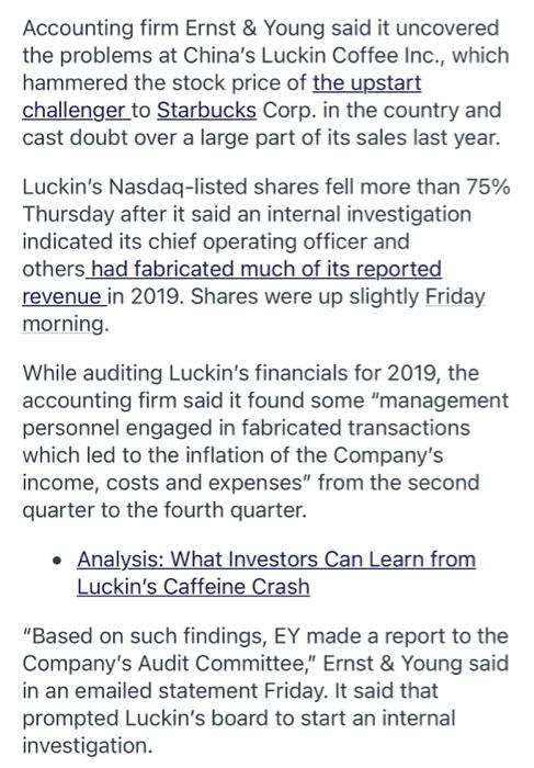 Questions 1. Explain the accounting