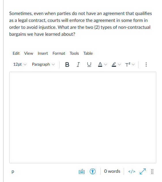Sometimes, even when parties do not have an