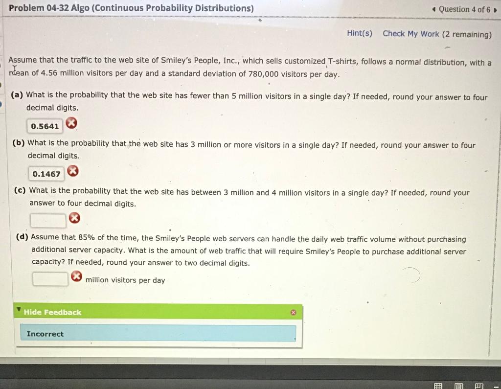 Problem 04-32 Algo (Continuous Probability