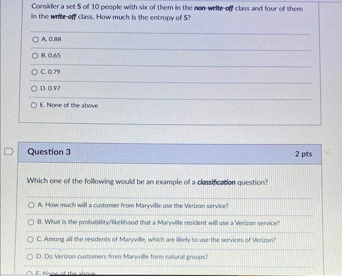 Consider a set S of 10 people with six of them in