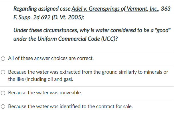 Which of the following is an exception to the