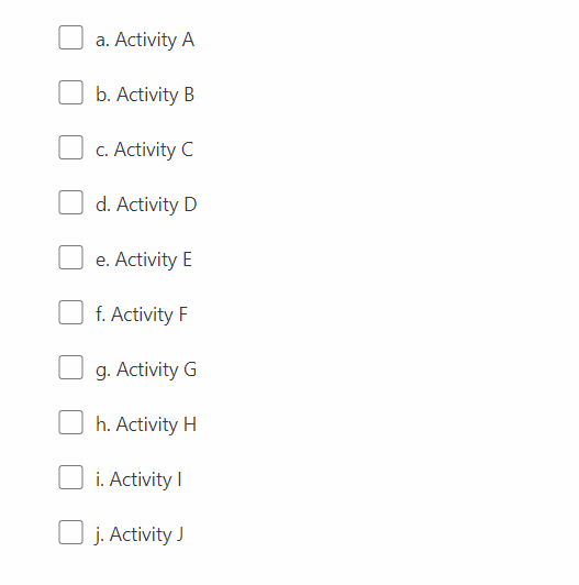 4 Given the following table which describes the