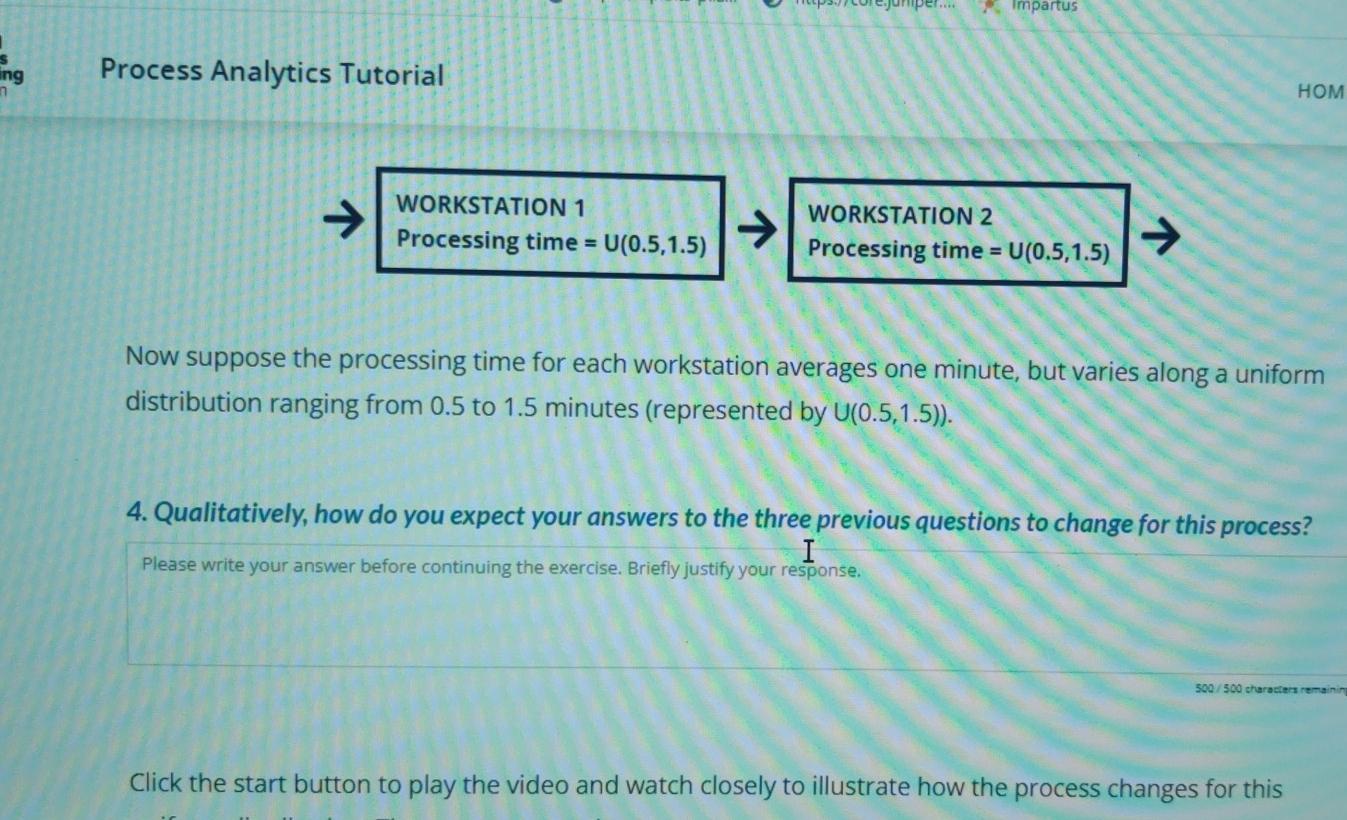 Impartus $ ing Process Analytics Tutorial HOM