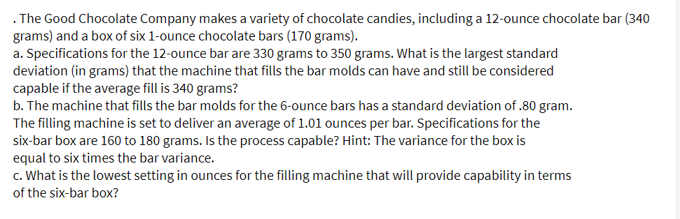 The Good Chocolate Company makes a variety of