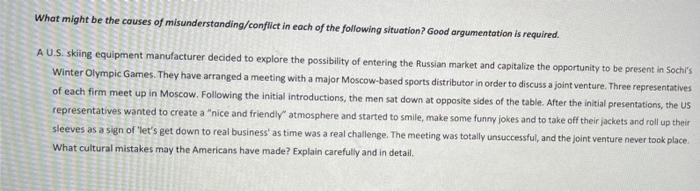 What might be the causes of