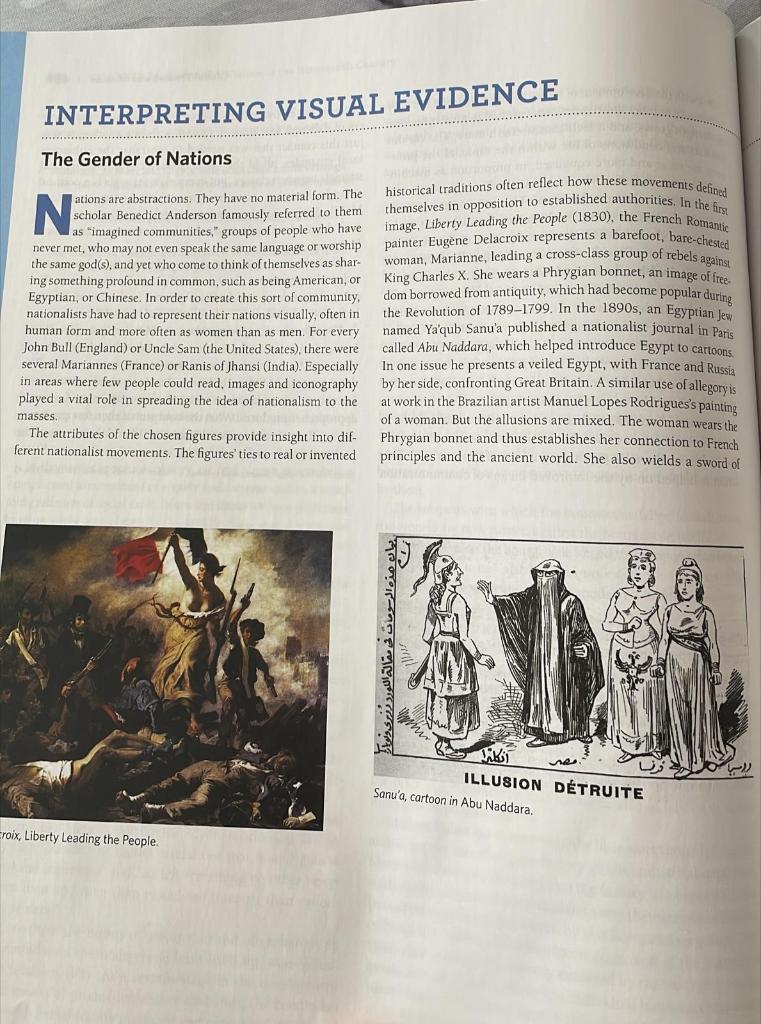 Read The Gender of Nations and answer the