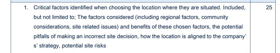 Supply Chain Infrastructure 7100 Scenario: For a