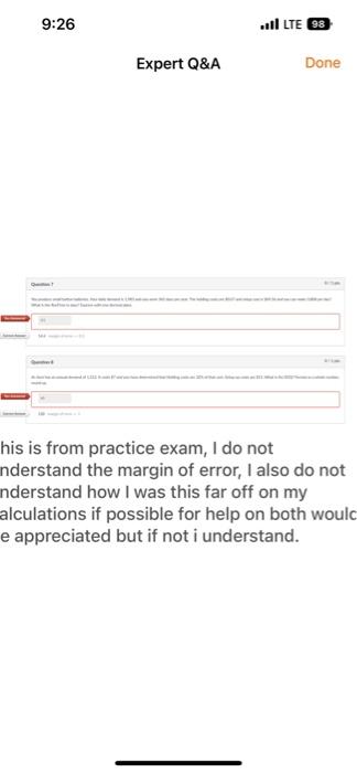 i need help solving this correctly in prep for