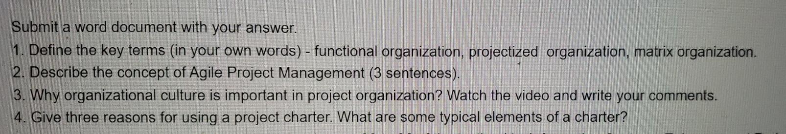 Submit a word document with your answer. 1.