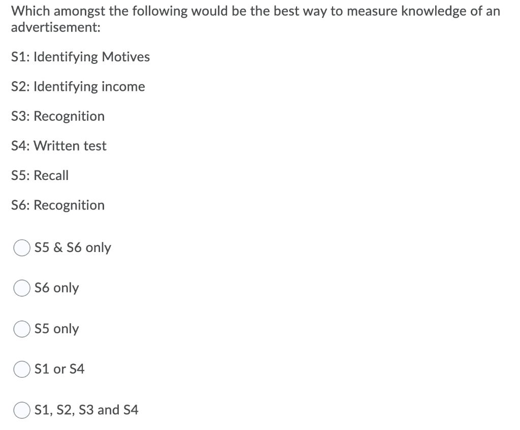 Which amongst the following would be the best way