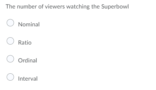 The number of viewers watching the Superbowl