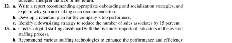 1 ($40,000) Chapter 12: Managing Workforce Flow