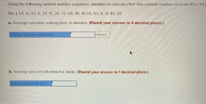 The manager of a small post office is concerned