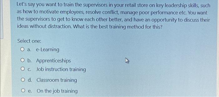 please ans asap Let's say you want to train the