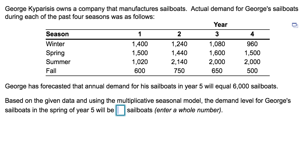 QUESTION 1: QUESTION 2: George Kyparisis owns a