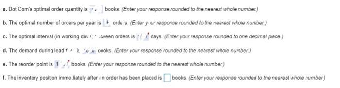 Al Dot Com, a large retailer of popular books,