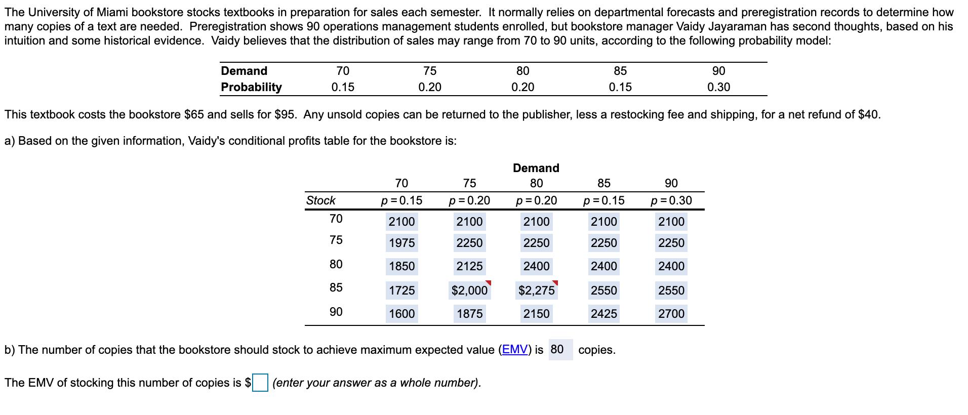 The University of Miami bookstore stocks