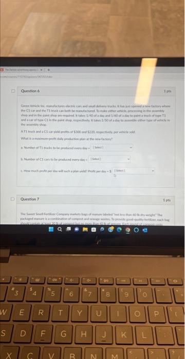 Question 7 1. ate- Green Vehicle Inc,