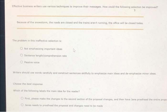 3.4 g,h tia :) Effective business writers use