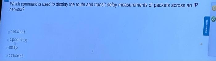 Which command statically maps IP and MAC