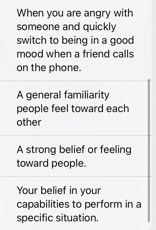 For each term, choose from the pull-down menu.