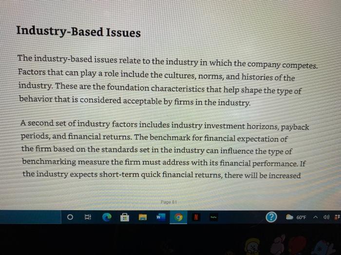 the case Q1 identify one of the issues set forth