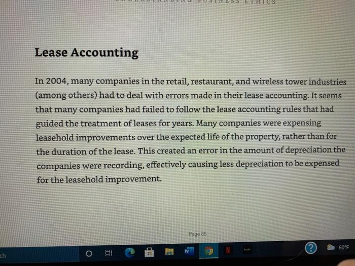 the case Q1 identify one of the issues set forth