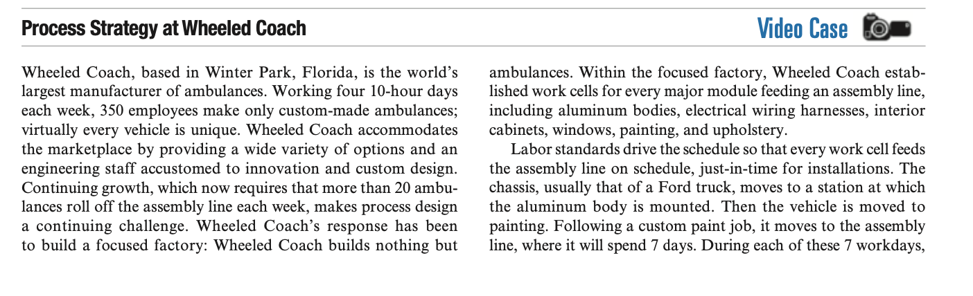 Read this chapter case and answer the following