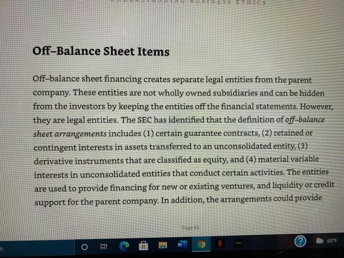 the case Q1 identify one of the issues set forth