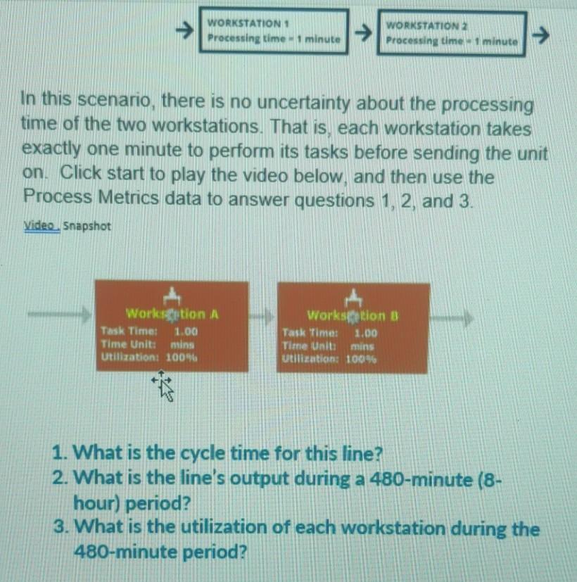 previous question Two-workstation line with