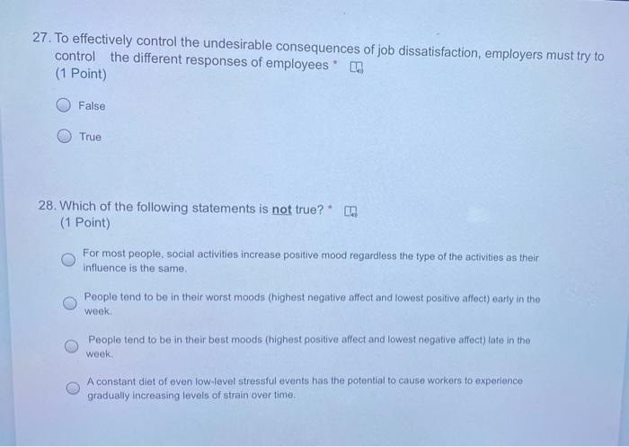 27. To effectively control the undesirable
