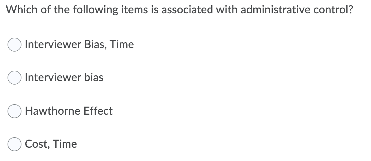 Which of the following items is associated with