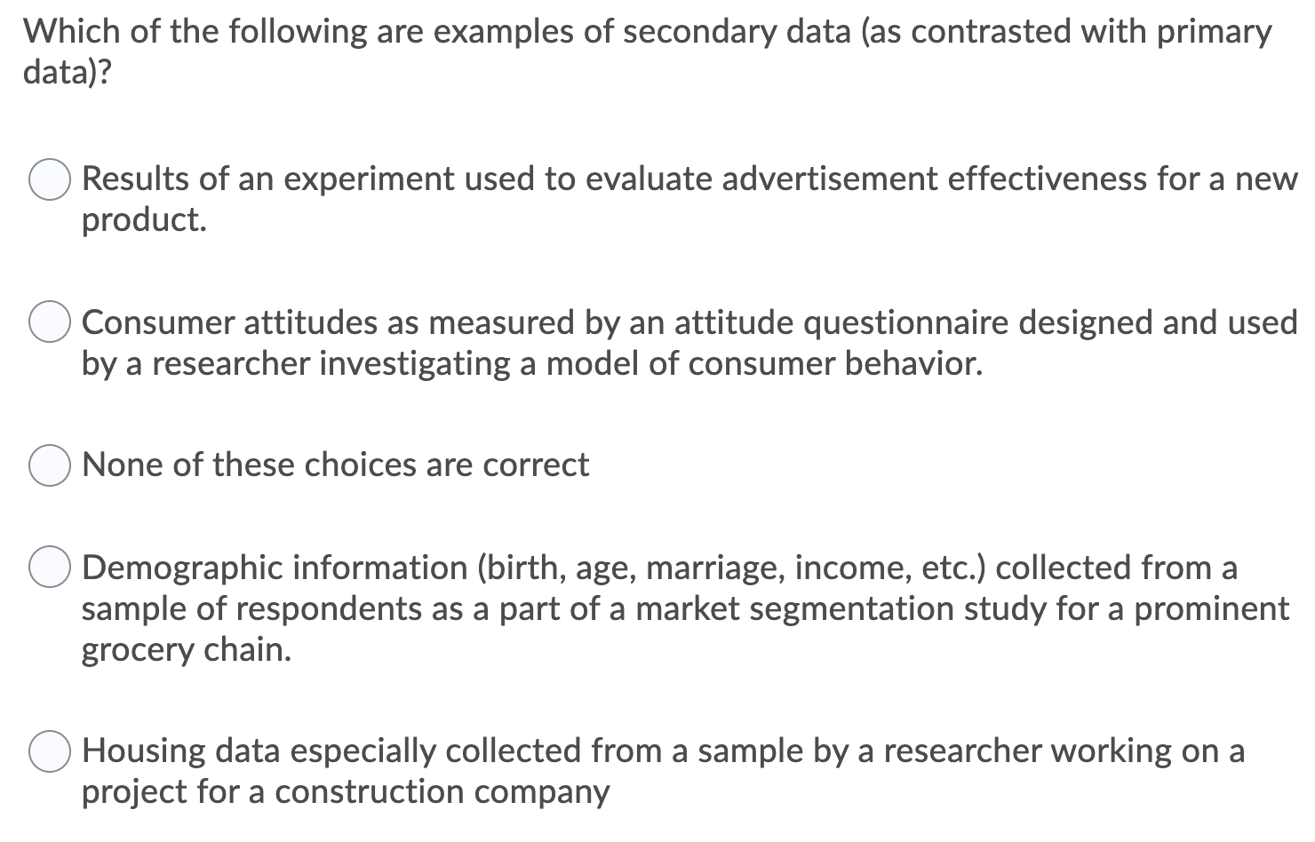 Which of the following items is associated with