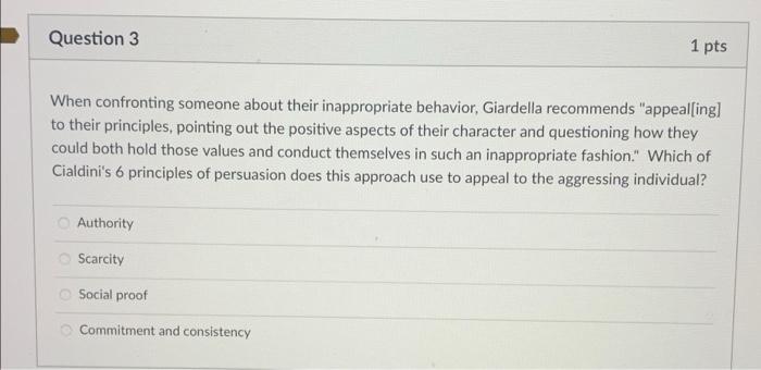 When confronting someone about their