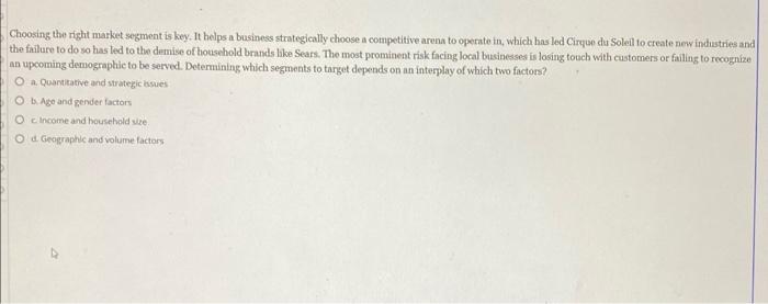 A perceptual map is a visual technique that shows