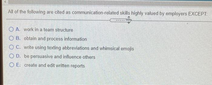 All of the following are cited as
