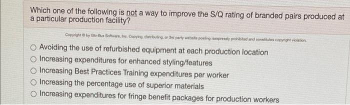 Which one of the following is not a way to