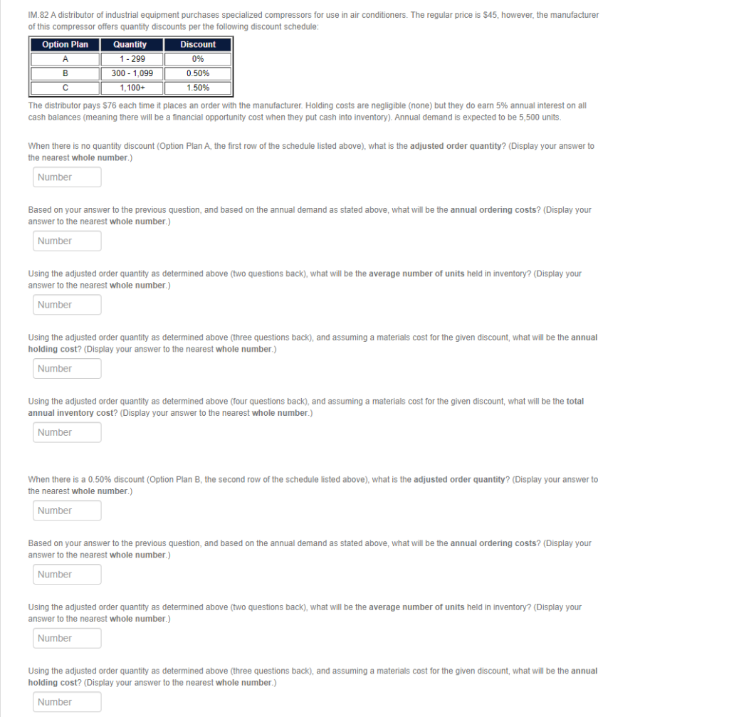 PLEASE ANSWER ALL SECTIONS, THIS IS A MULTI-PART