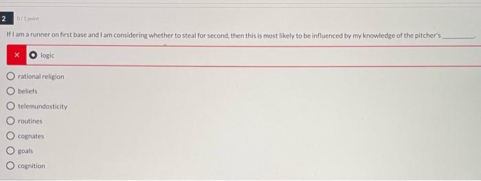 2 Otot If I am a runner on first base and I am