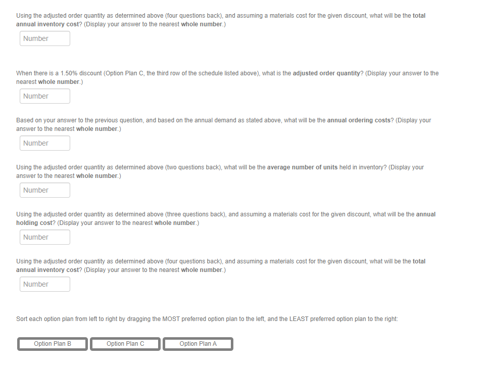 PLEASE ANSWER ALL SECTIONS, THIS IS A MULTI-PART
