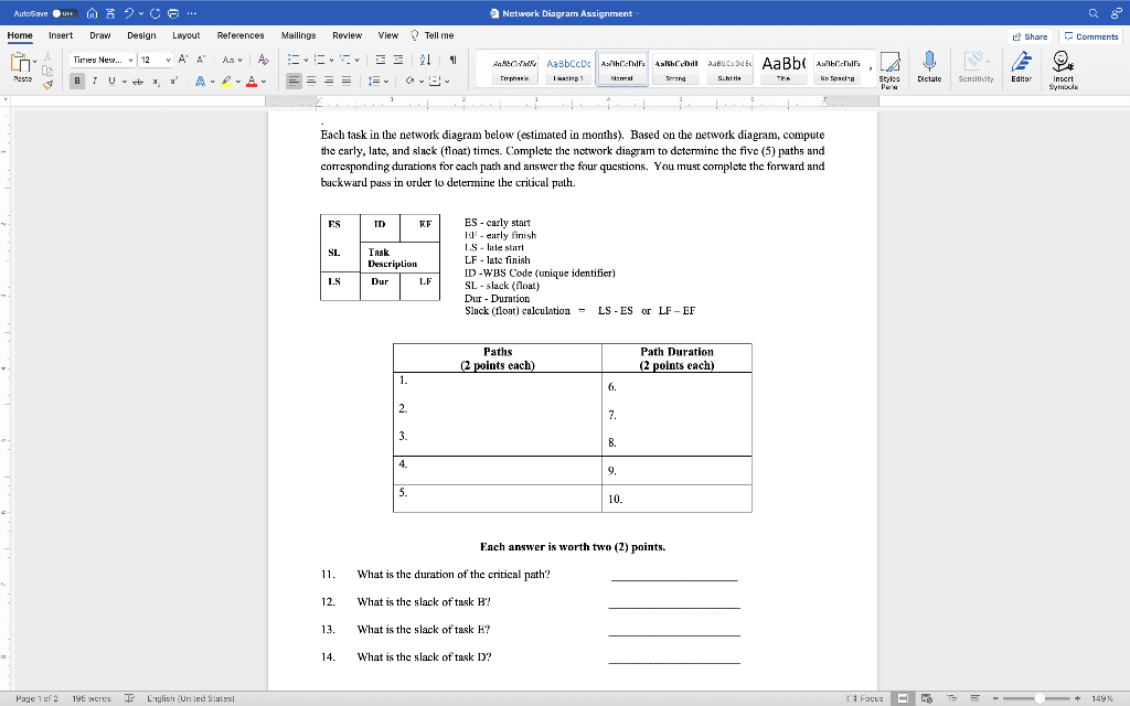 AutoSave Ut ac Network Diagram Assignment Home