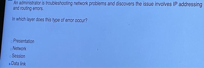 3 Which layers of the OSI model are within the